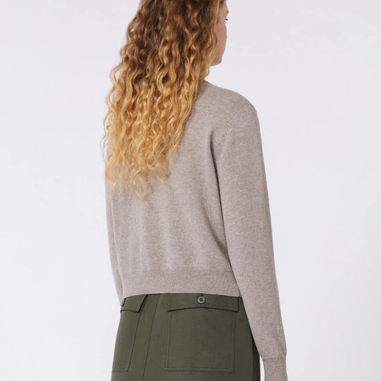 Young Ideas/Henmores - Nebbia Cashmere Mix Cardigan - 002 Turtledove - XS