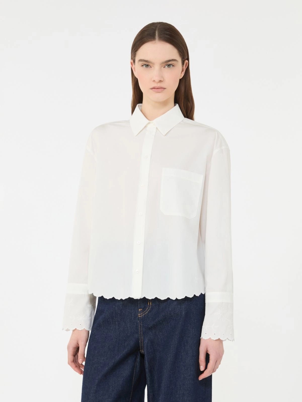Young Ideas/Henmores - Neutro Emnbroidered Detail Shirt - 004 Ivory - 8