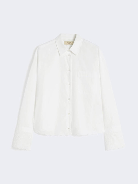 Young Ideas/Henmores - Neutro Emnbroidered Detail Shirt - 004 Ivory - 8