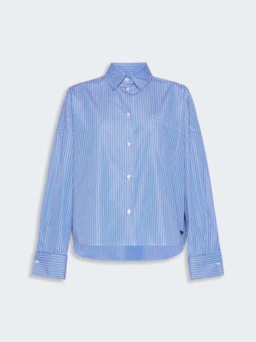 Young Ideas & Henmores -Ovatta Alternate Stripe Shirt -003 Navy/Blue -6