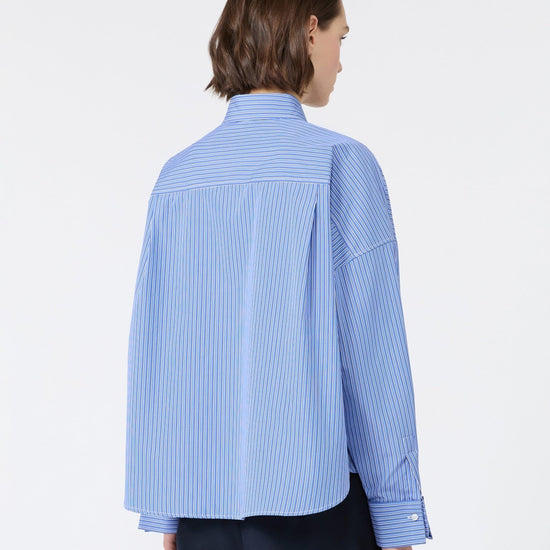 Young Ideas & Henmores -Ovatta Alternate Stripe Shirt -003 Navy/Blue -6