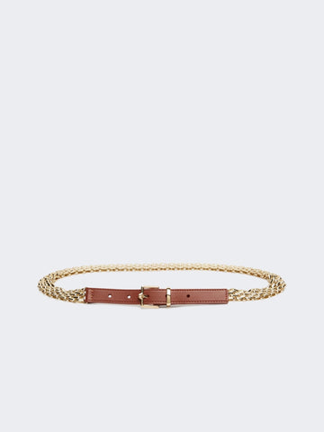 Young Ideas & Henmores - Pacche Chain Belt - 001 Gold - M