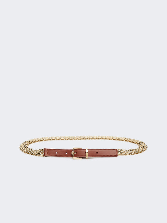 Young Ideas & Henmores - Pacche Chain Belt - 001 Gold - M