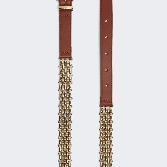 Young Ideas & Henmores - Pacche Chain Belt - 001 Gold - M