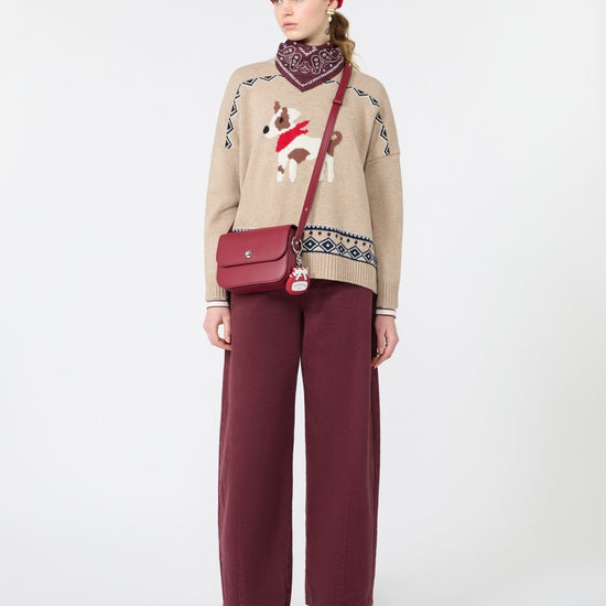 Young Ideas & Henmores -Pavidi Dog Jumper -008 Sand -XS