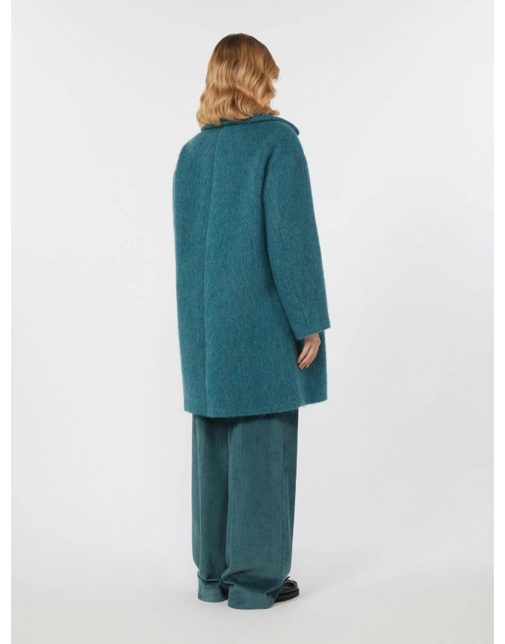 Young Ideas/Henmores - Rada Textured Midi Coat - 008 Oil - 8