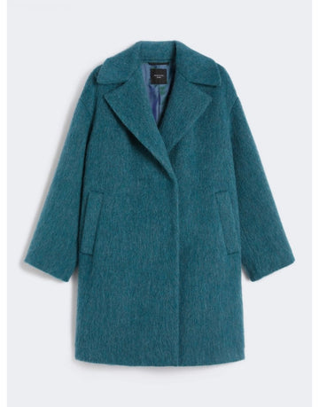 Young Ideas/Henmores - Rada Textured Midi Coat - 008 Oil - 8