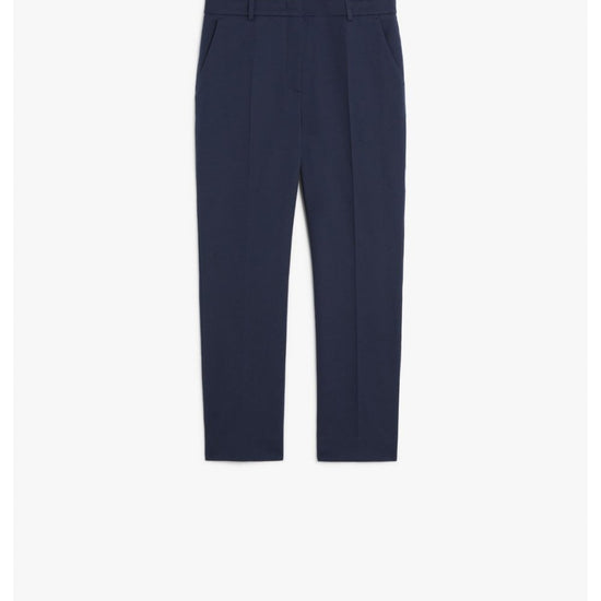 Young Ideas/Henmores - Rana Straight Leg Trouser - 004 Navy - 8