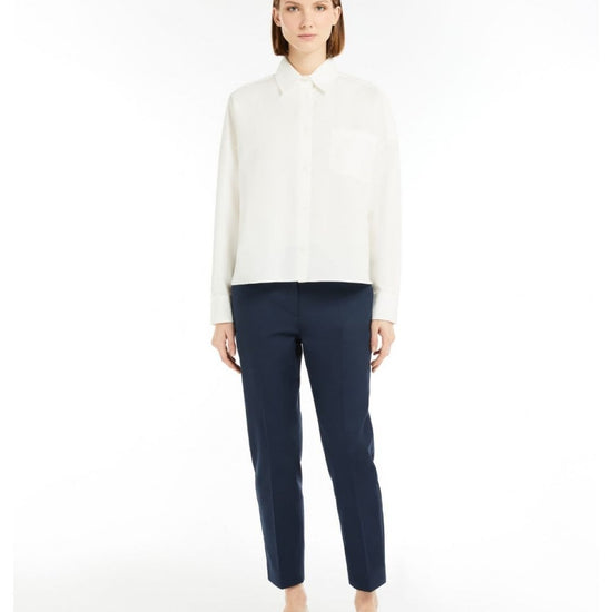 Young Ideas/Henmores - Rana Straight Leg Trouser - 004 Navy - 8