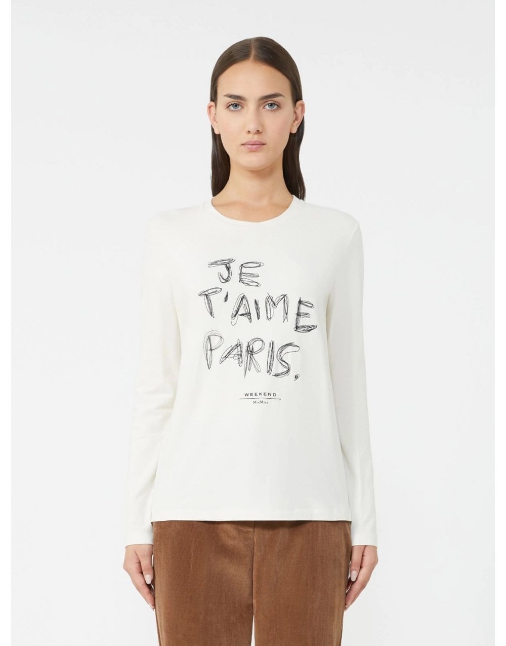 Young Ideas/Henmores - Renoir Je TAime T-Shirt - 005 Ecru - XS