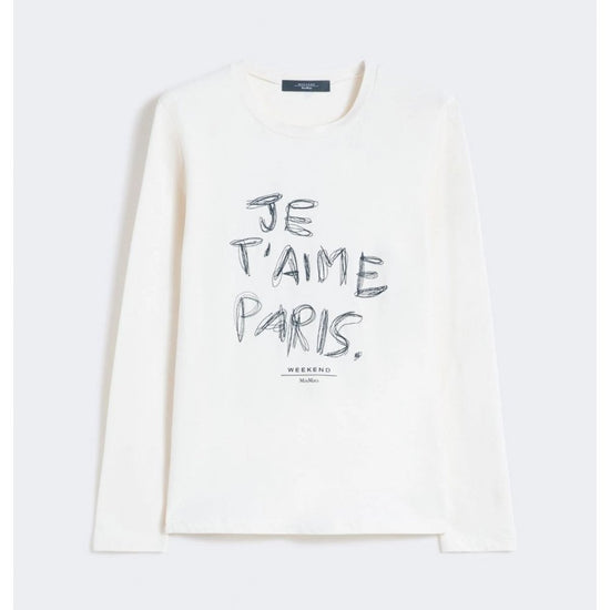 Young Ideas/Henmores - Renoir Je TAime T-Shirt - 005 Ecru - XS