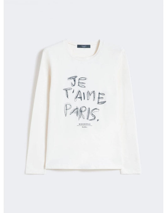Young Ideas/Henmores - Renoir Je TAime T-Shirt - 005 Ecru - XS