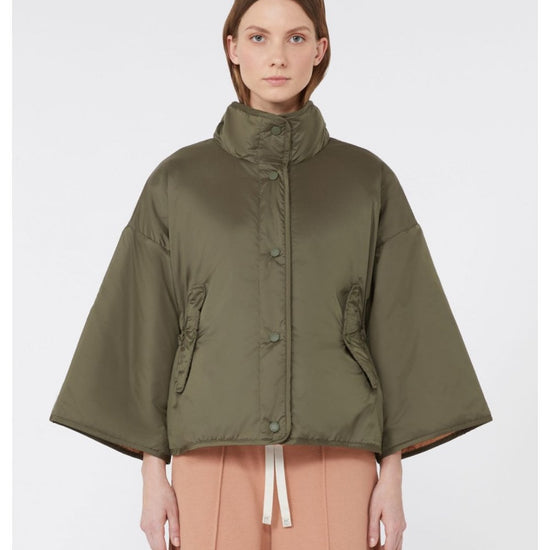 Young Ideas/Henmores - Ronco Wide Sleeve Quilted Jacket - 011 Khaki - 6