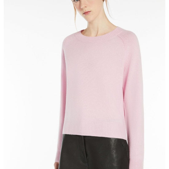 Young Ideas/Henmores - Tago Cashmere Crew Neck Jumper - 001 Pink - XS