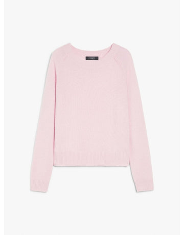 Young Ideas/Henmores - Tago Cashmere Crew Neck Jumper - 001 Pink - XS