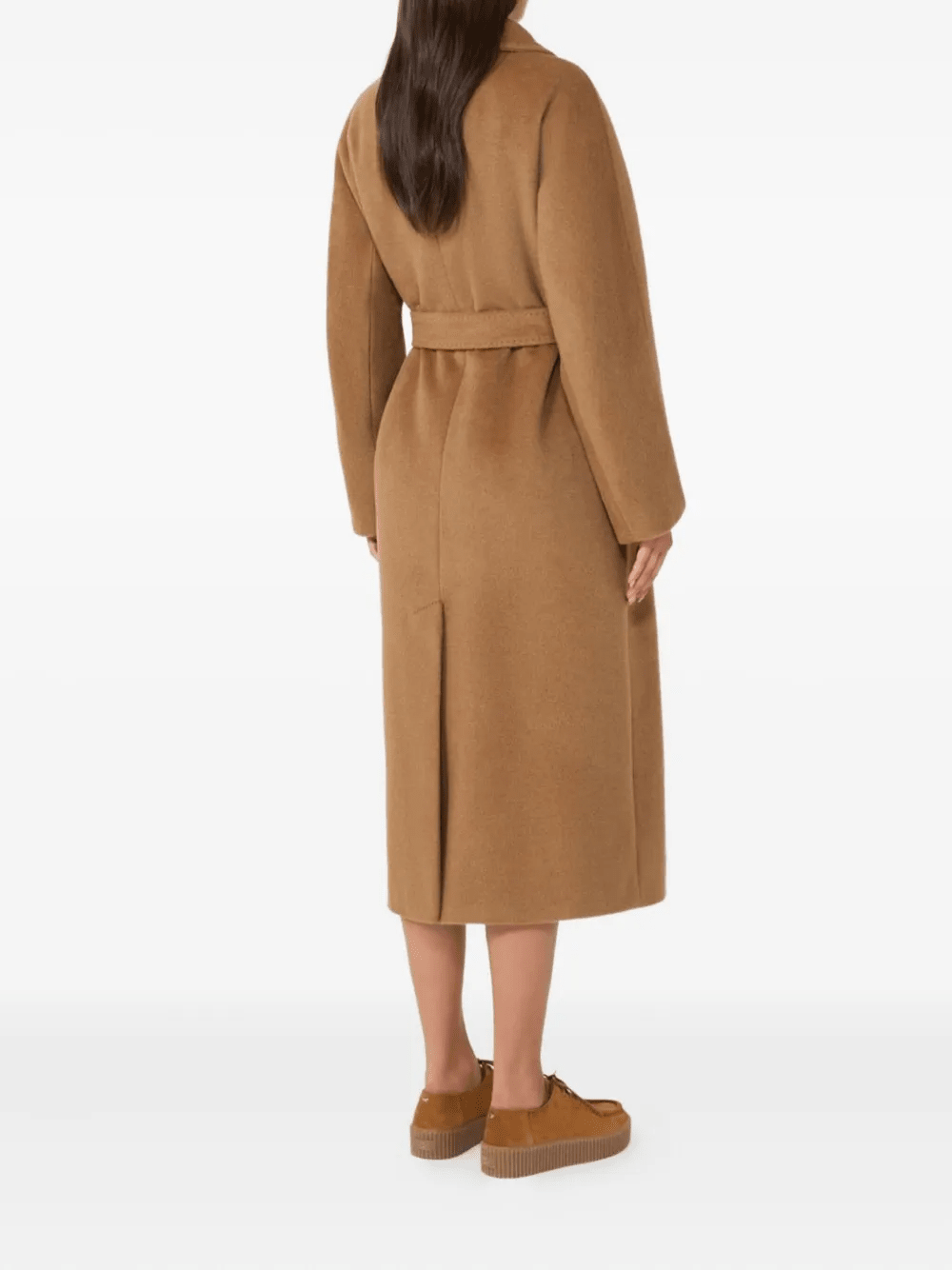 Young Ideas & Henmores - Tempera Belted Wool Coat - 026 Camel - 6