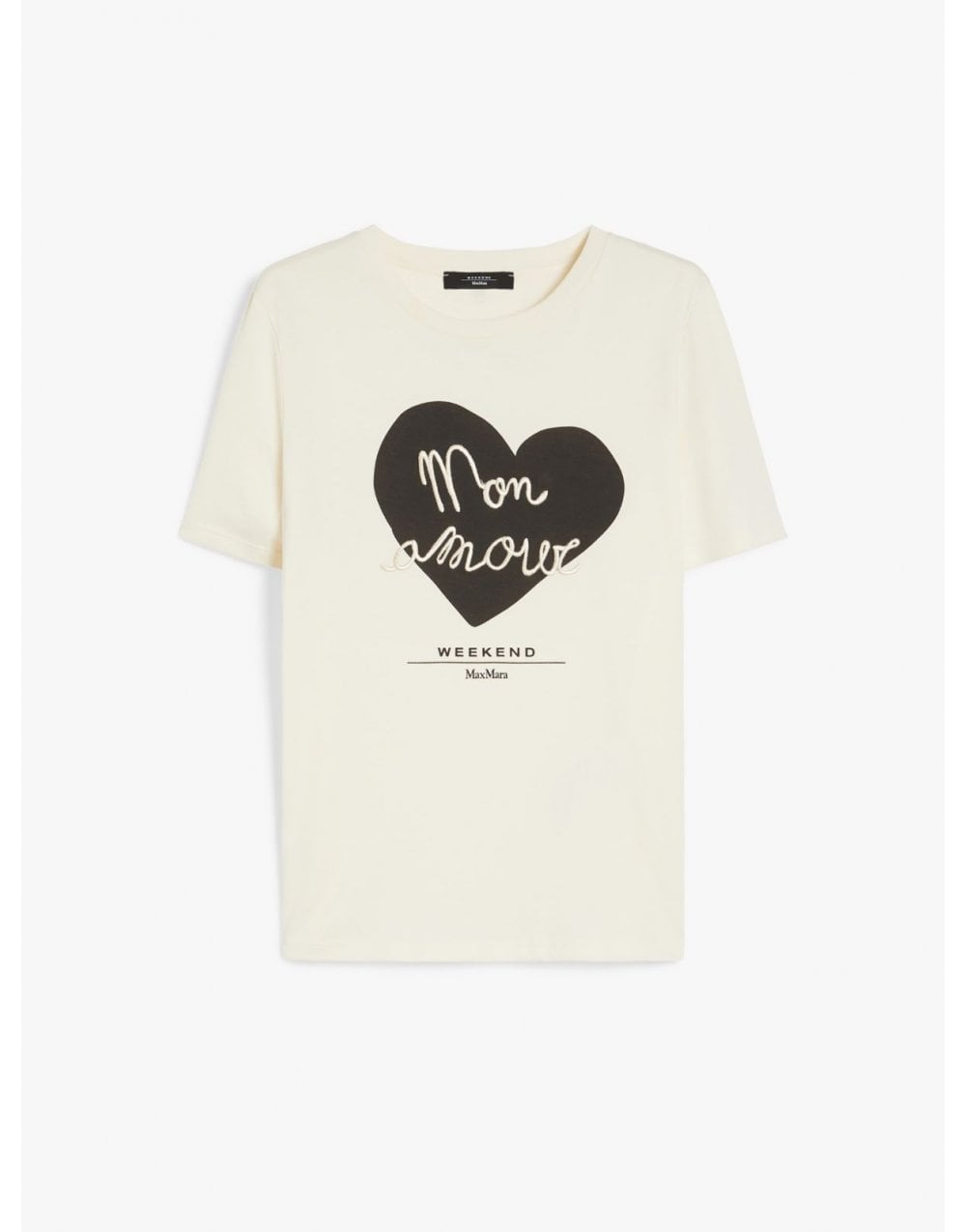 Young Ideas/Henmores - Vello Mon Amour T-Shirt - 005 Ivory - XS