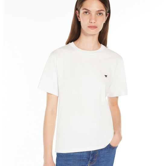 Young Ideas/Henmores - Venaco Micro Butterfly Logo T-Shirt - 001 White - XS