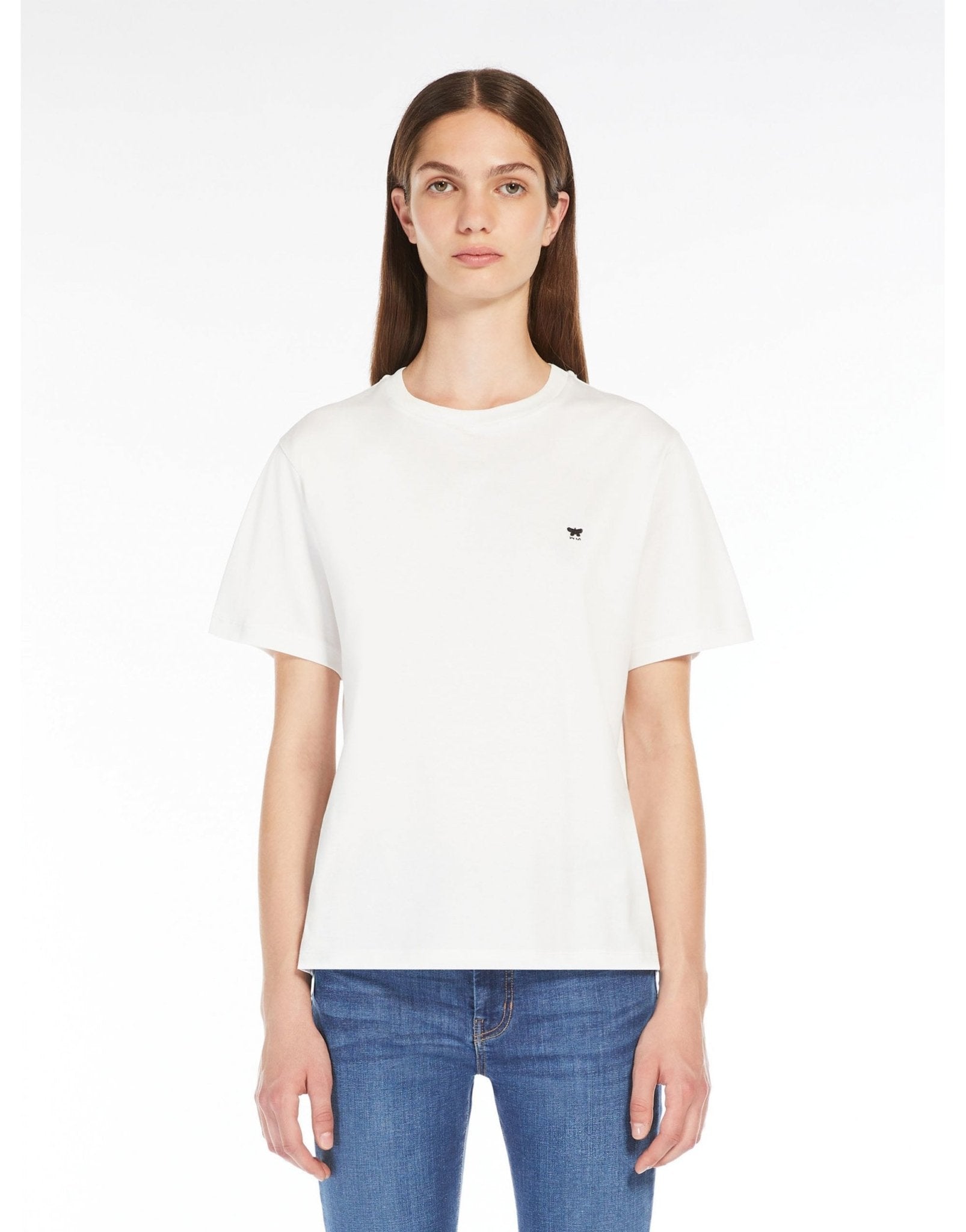 Young Ideas/Henmores - Venaco Micro Butterfly Logo T-Shirt - 001 White - XS