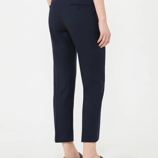 Young Ideas/Henmores - Vite Slim Fit Cotton Trouser - Navy - 8