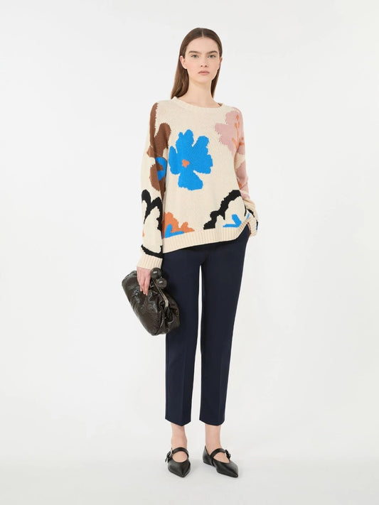 Young Ideas/Henmores - Vite Slim Fit Cotton Trouser - Navy - 8