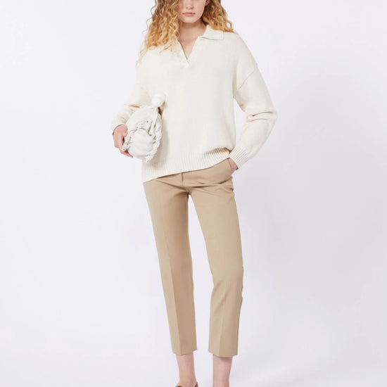 Young Ideas/Henmores - Vite Slim Fit Cotton Trouser - 026 Camel - 8