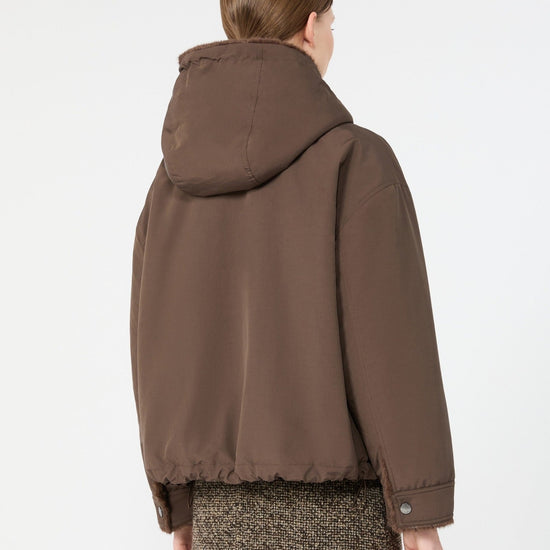 Young Ideas & Henmores -Zanna Short Raincoat -012 Castagna Brown -6