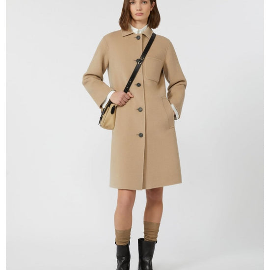 Young Ideas/Henmores - Zenone Breast Pocket Coat - 086 Beige - 8