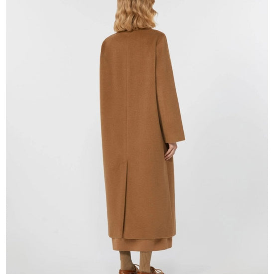 Young Ideas/Henmores - Zufolo Double Breasted Long Coat - 026 Camel - 8