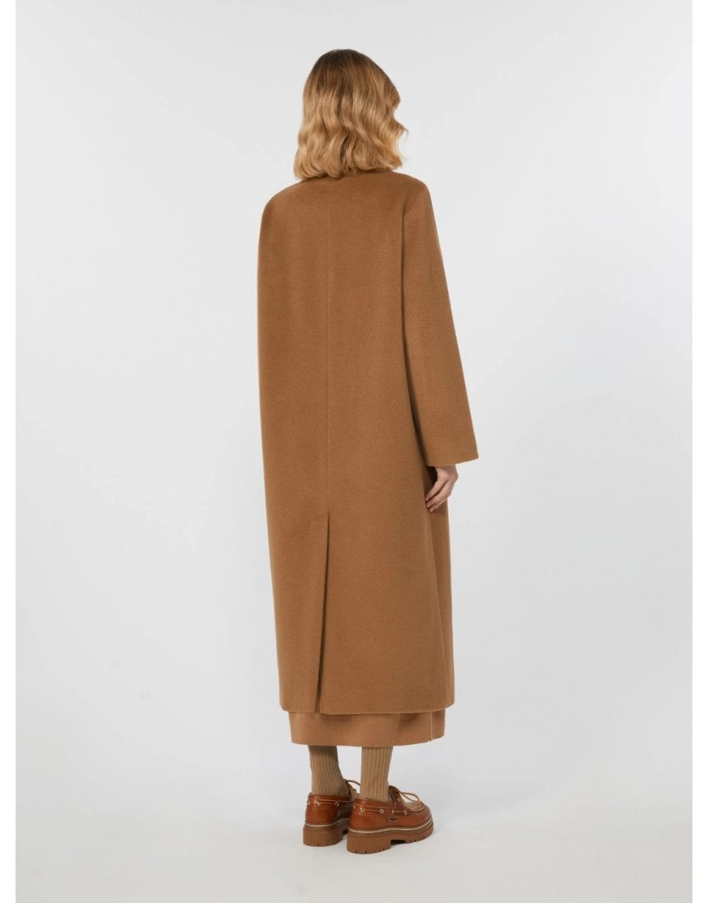 Young Ideas/Henmores - Zufolo Double Breasted Long Coat - 026 Camel - 8