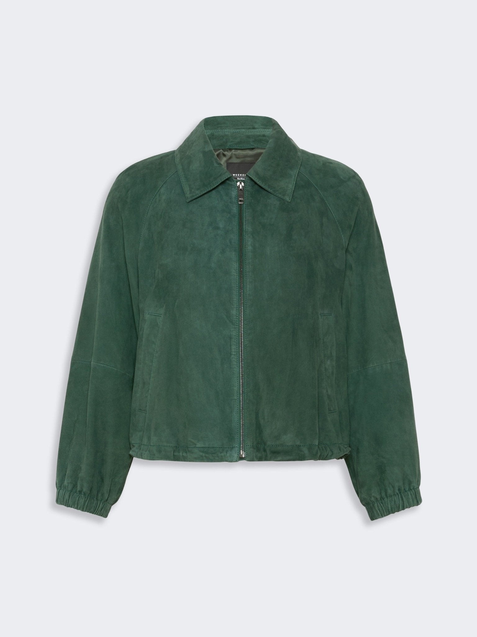Young Ideas & Henmores - Zuppa Suede Short Jacket - 002 Dark Green - 8
