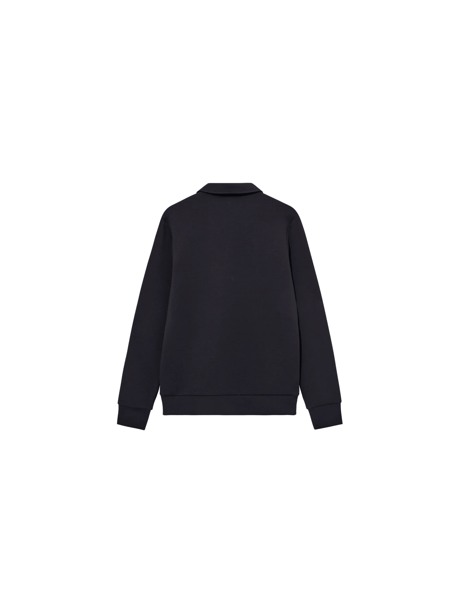 Young Ideas & Henmores -Abel Zip Polo Sweat -468 Salute Navy -M