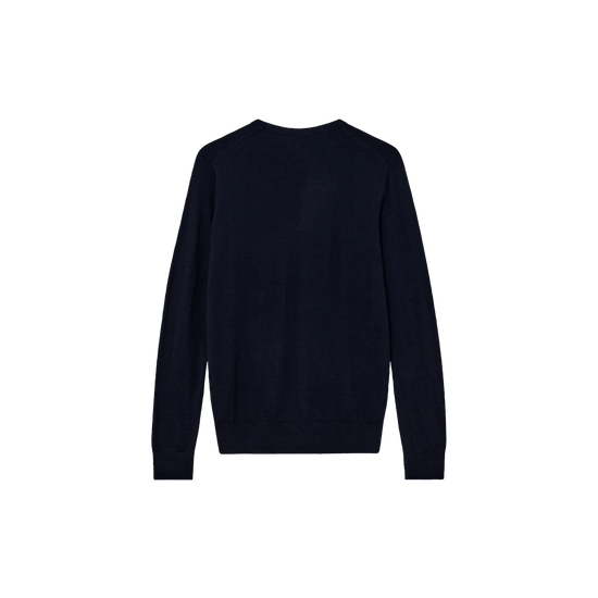 Young Ideas & Henmores -Adam Crew Neck Knit -469 Navy -M