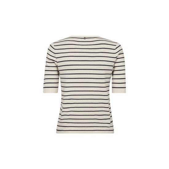 Young Ideas & Henmores -Aliz Caliz Stripe Jersey Top -191 India Ink -XS