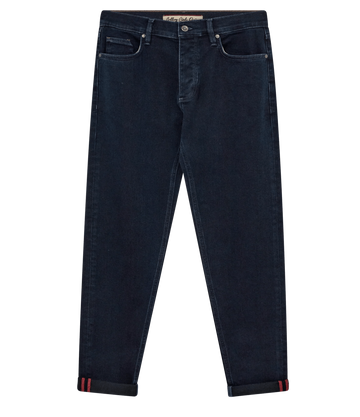 Young Ideas & Henmores -Andrew Blue Black Jeans -485 Blue Black Denim -32
