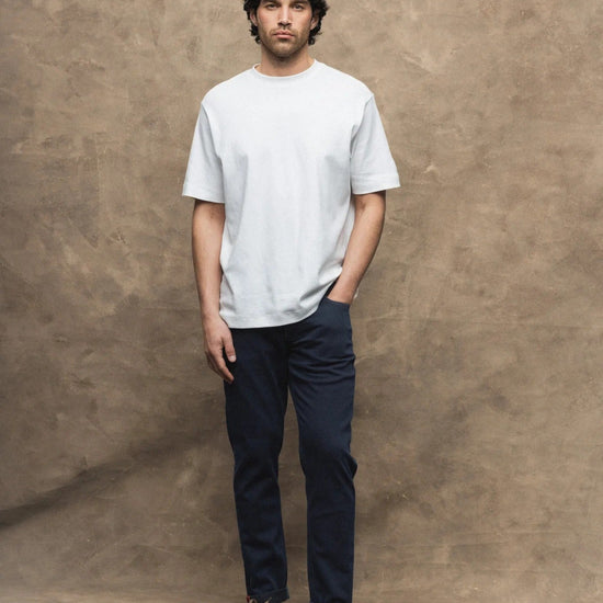 Young Ideas & Henmores -Andrew Blue Black Jeans -485 Blue Black Denim -32