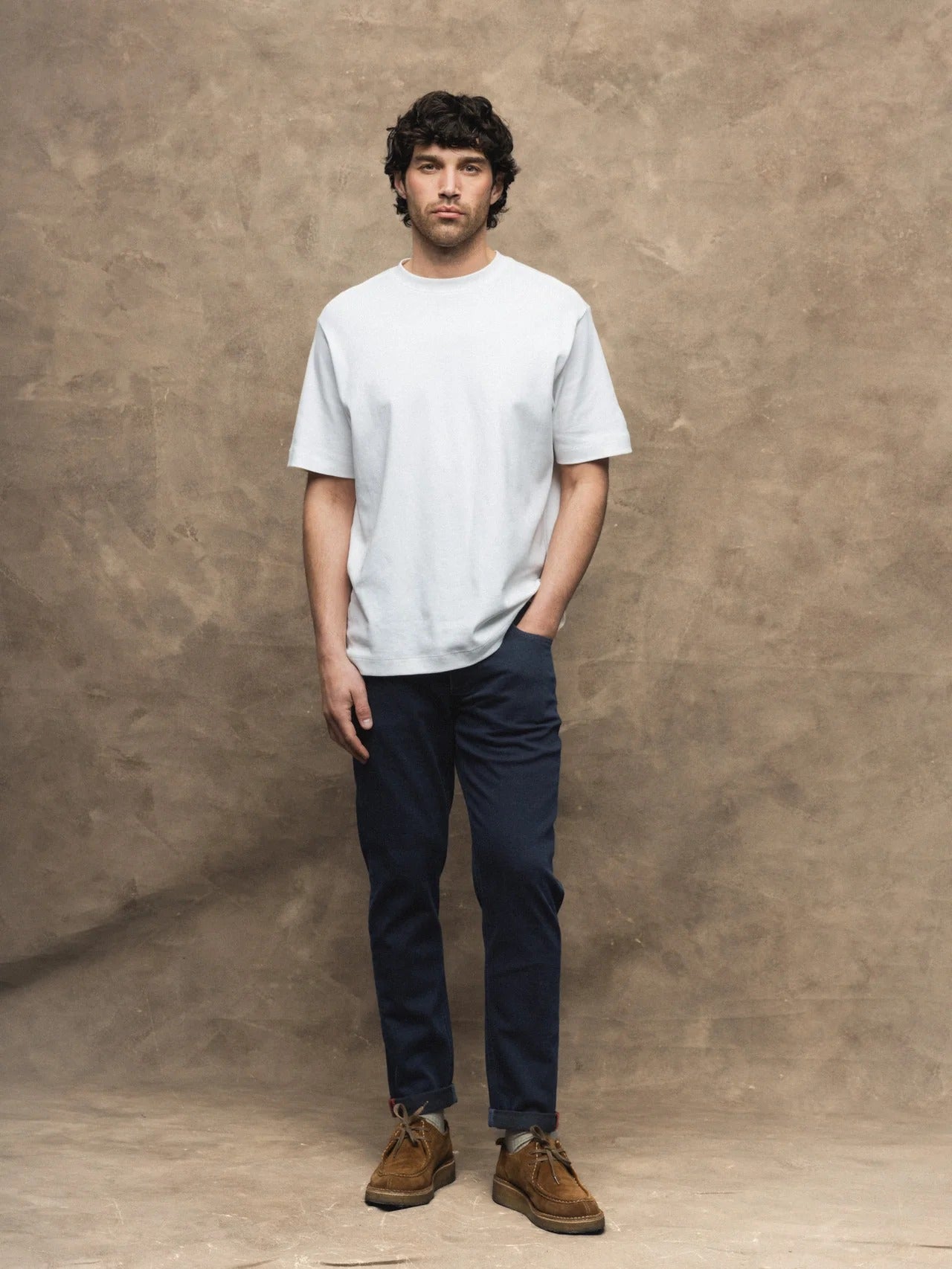 Young Ideas & Henmores -Andrew Blue Black Jeans -485 Blue Black Denim -32