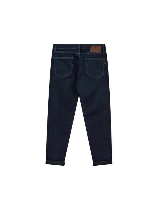 Young Ideas & Henmores -Andrew Blue Black Jeans -485 Blue Black Denim -32