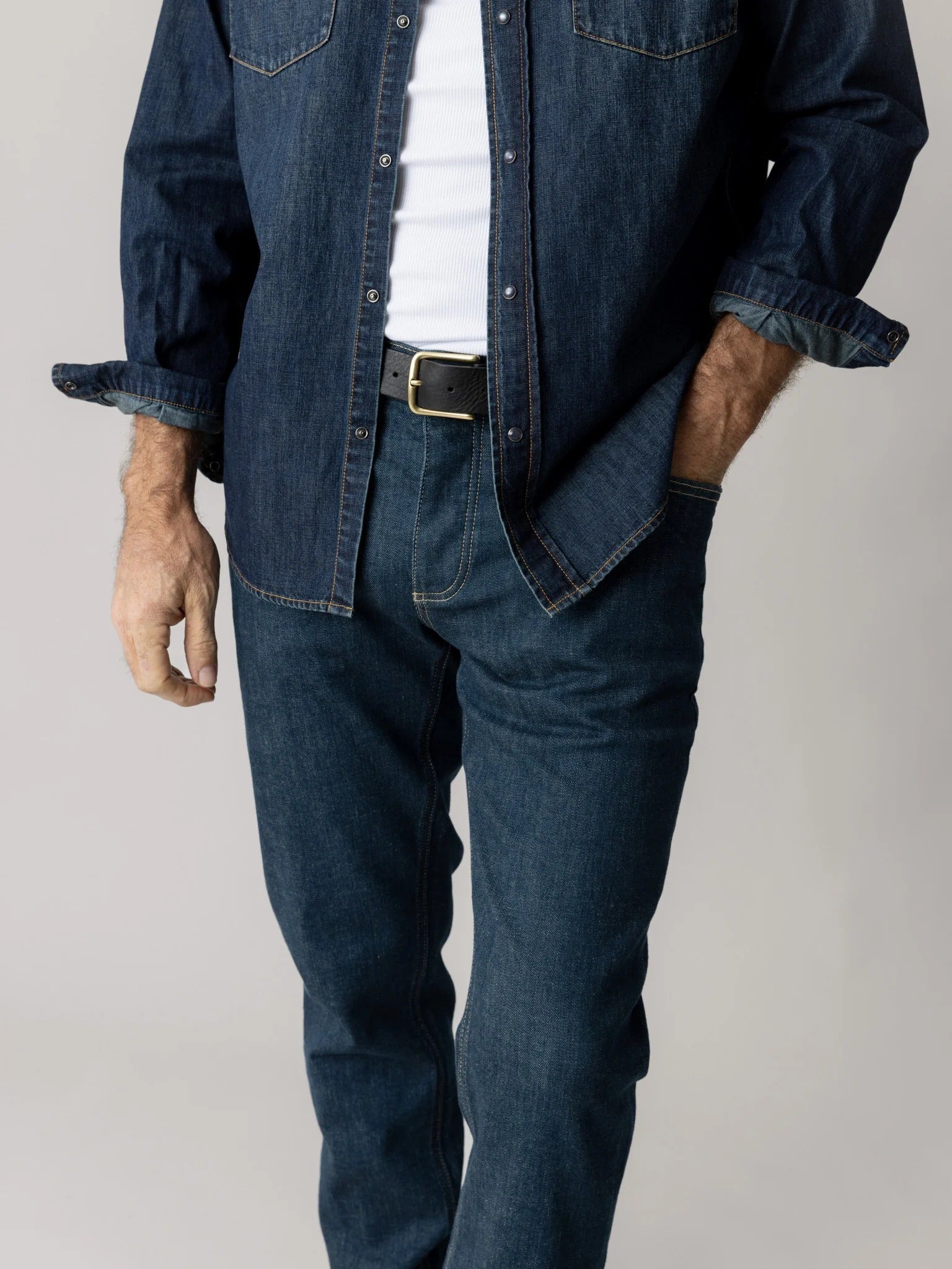 Young Ideas & Henmores -Andrew Florence Jeans -410 Blue Denim -32