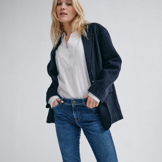 Young Ideas/Henmores - Ashley Otto Ankle Jeans - 401 Blue - 25