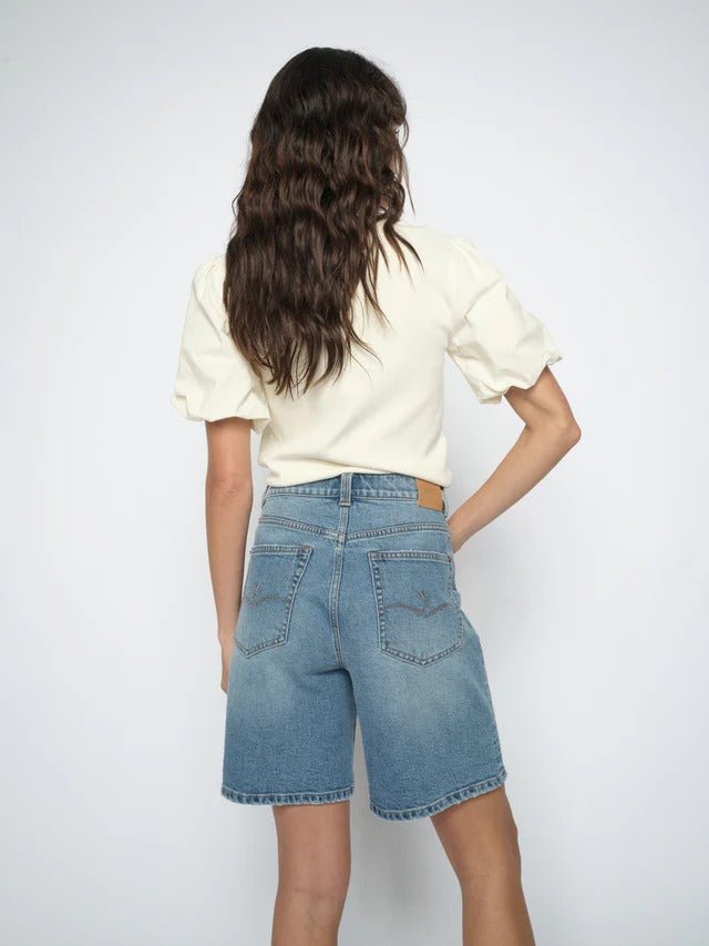 Young Ideas & Henmores - Bati Denim Shorts - 401 Blue - 25
