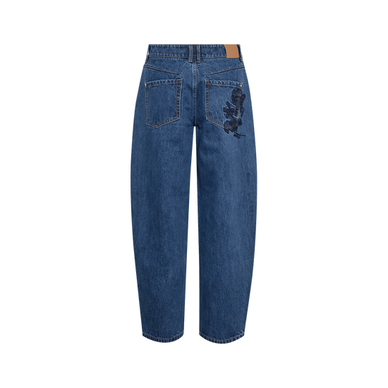 Young Ideas & Henmores -Bernat Hellen Barrel 30 Jeans -401 Blue -25