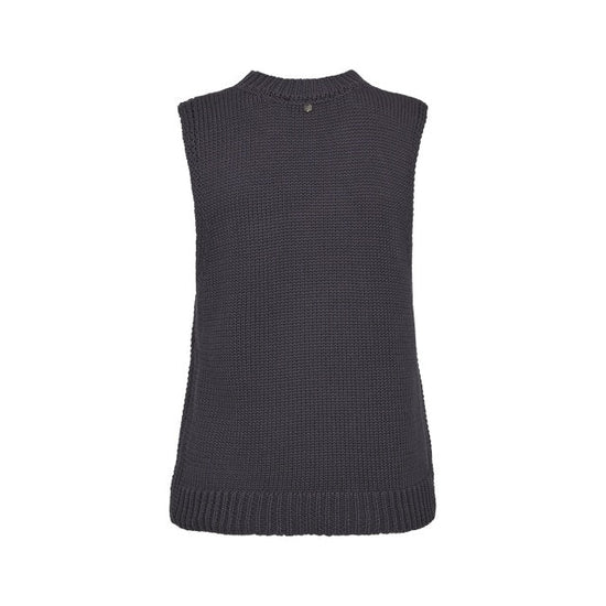 Young Ideas & Henmores -Bine Cotton Sleevless Top -191 India Ink -XS