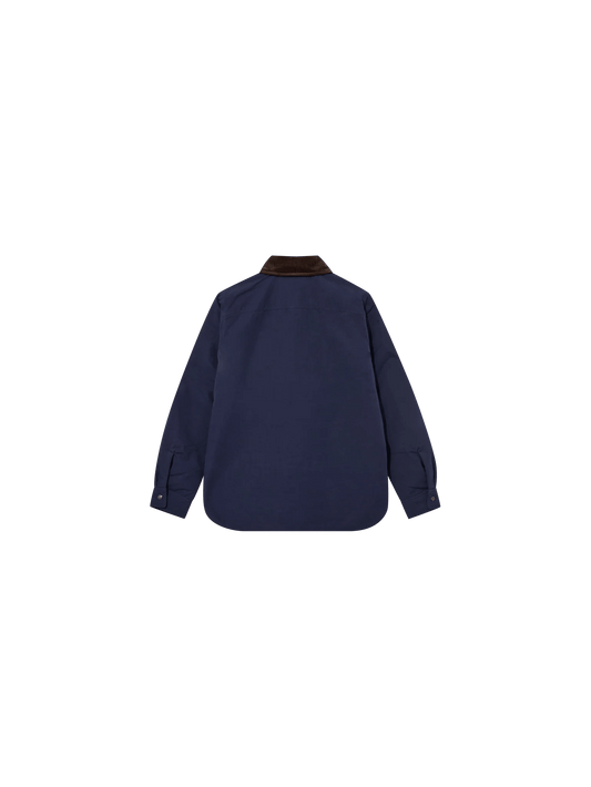 Young Ideas & Henmores -Callum Cord Collar Jacket -468 Salute Navy -M