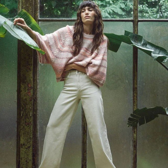 Young Ideas/Henmores - Colette Fringe 32 Jeans - 119 Clay - 26