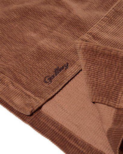 Young Ideas & Henmores -Conley Corduroy Overshirt -697 Toffee -48