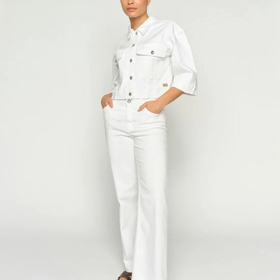 Young Ideas & Henmores -Dara Deluxe Jeans -109 Bright White -25