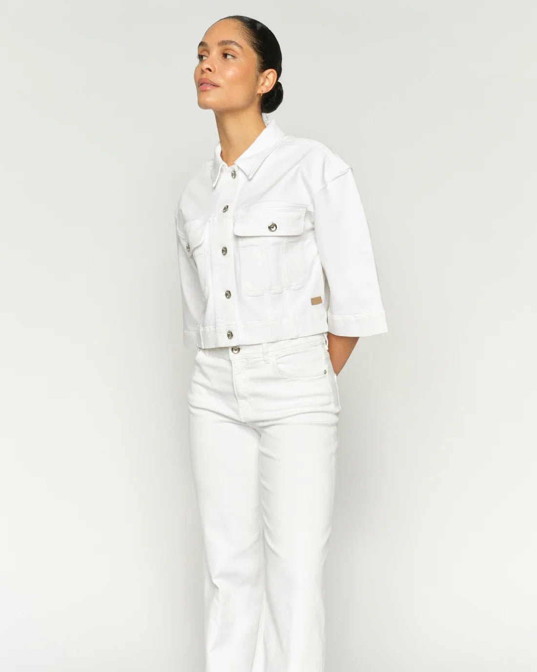 Young Ideas & Henmores -Dara Deluxe Jeans -109 Bright White -25