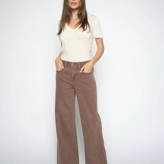 Young Ideas/Henmores - Dara Shadow Jeans - 165 Coffee Quartz - 26
