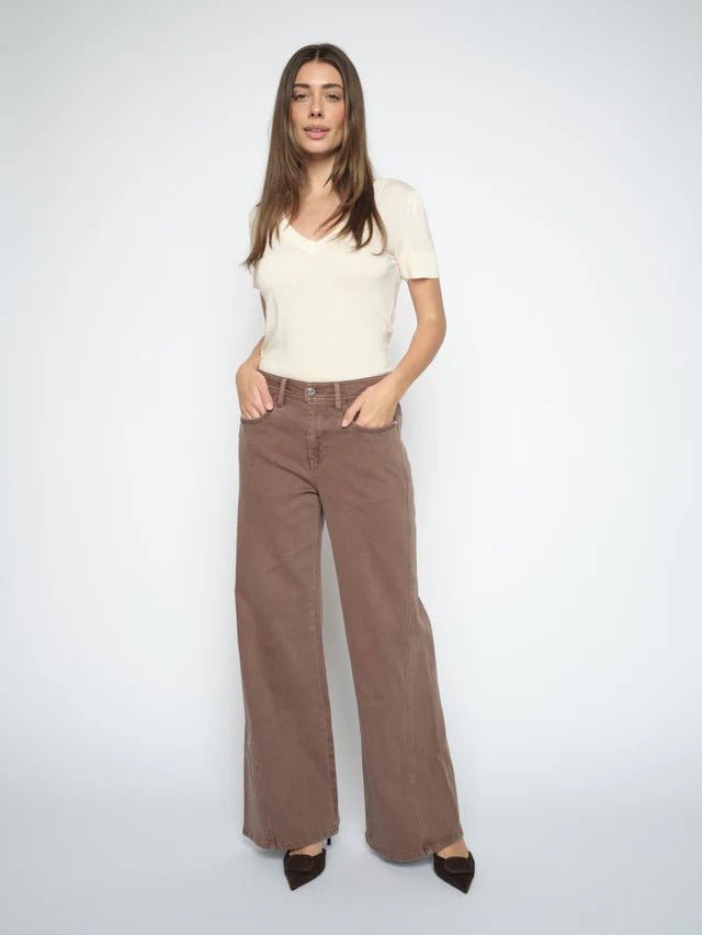 Young Ideas/Henmores - Dara Shadow Jeans - 165 Coffee Quartz - 26